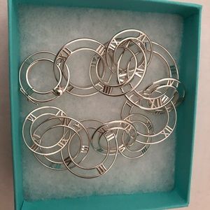 Tiffany co. ATLAS Silver Link Bracelet
